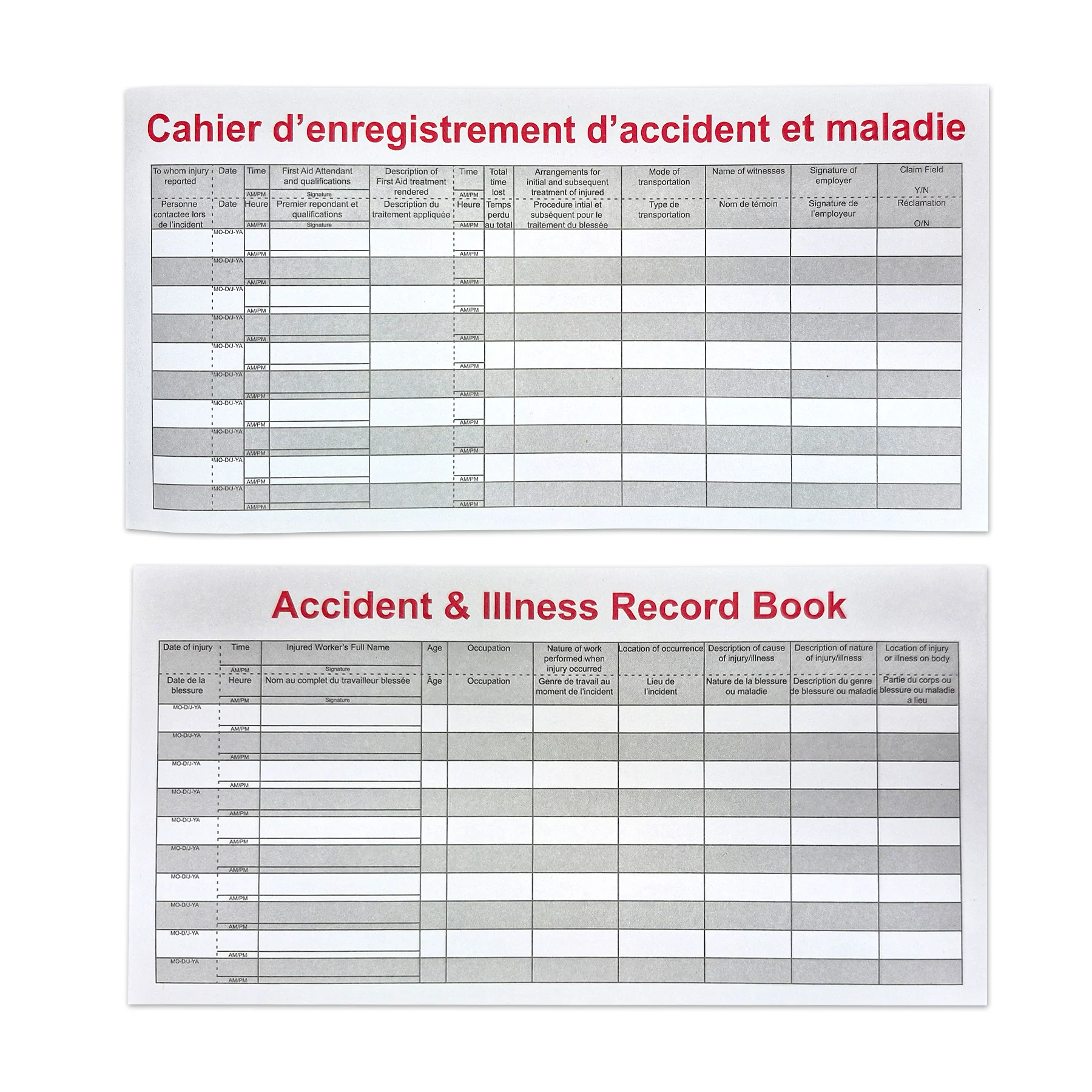 Accident Record Book - Image 3