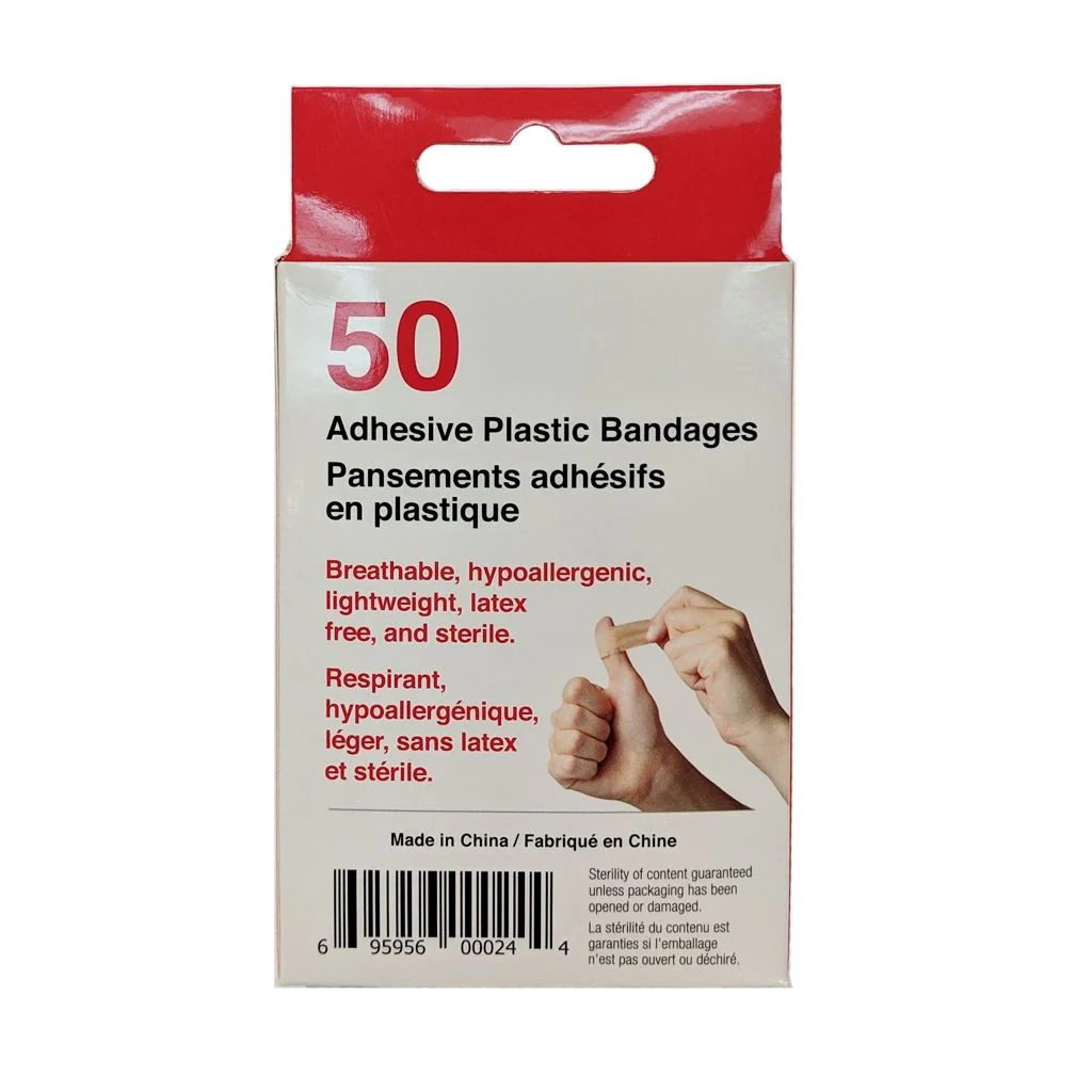 Plastic Bandages - 0.75" x 3" - Image 3