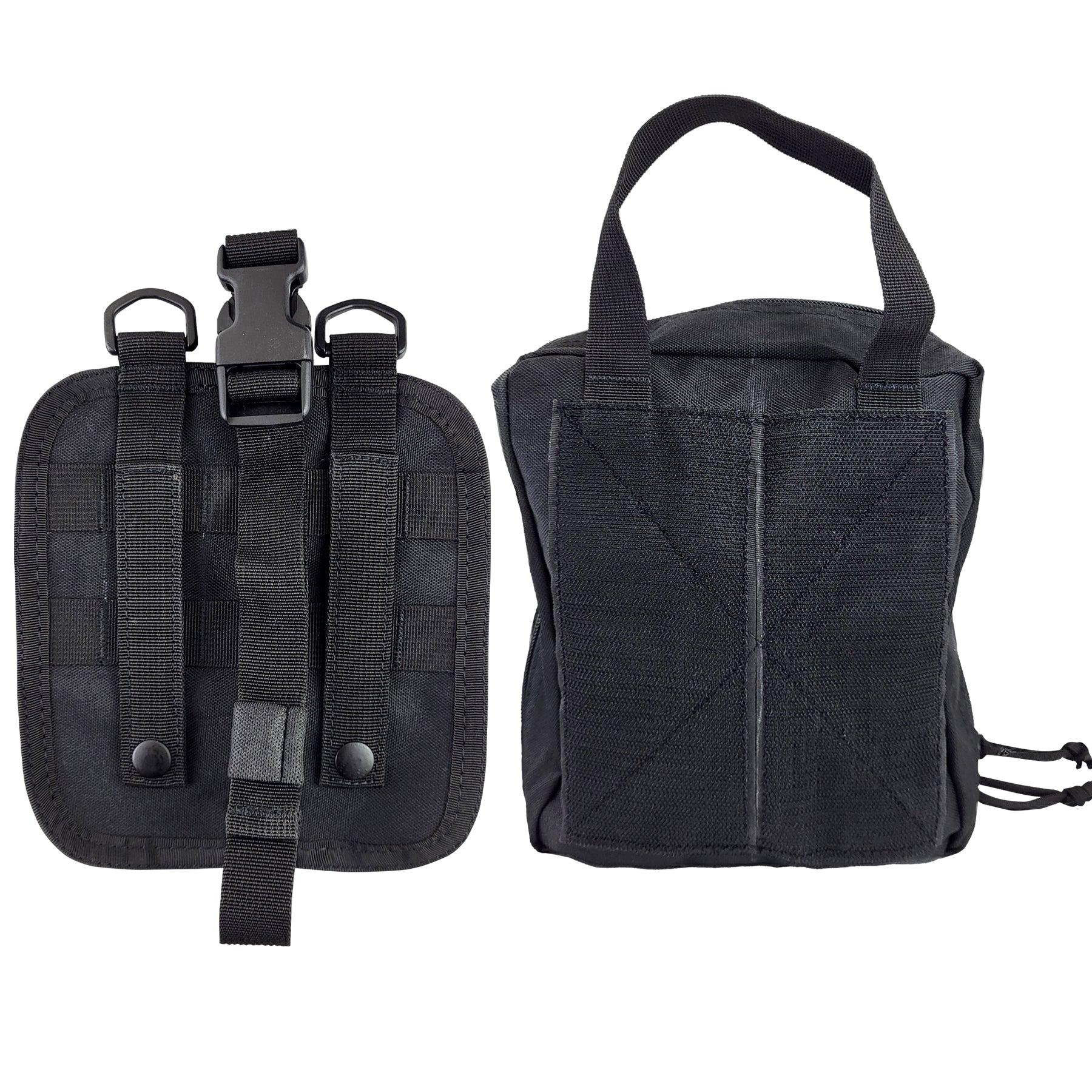G-P IFAK Tactical Pouch, Black, Large (empty) - Image 6